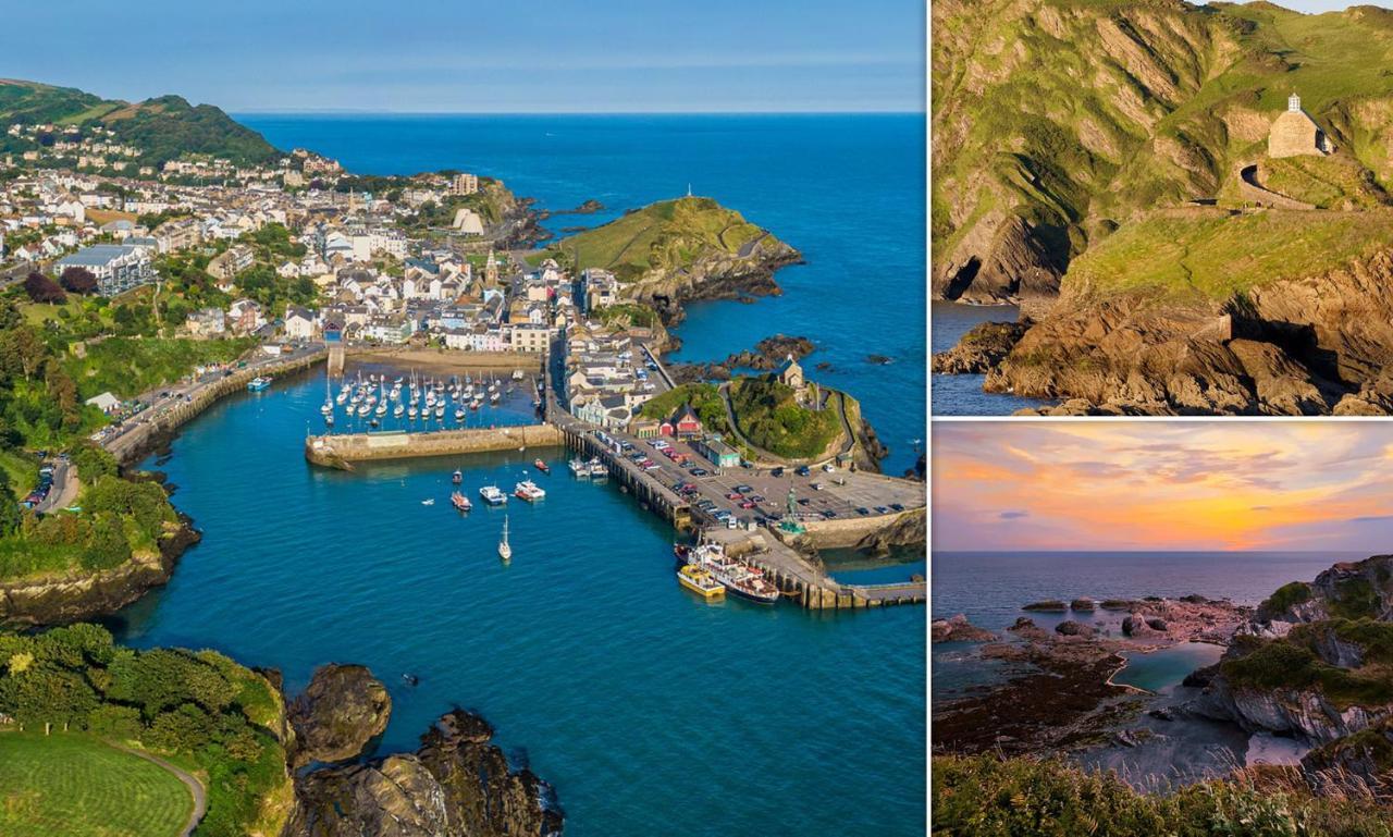 Lfracombe Holiday Apartment Close To Tunnels Beaches イフラクーム エクステリア 写真